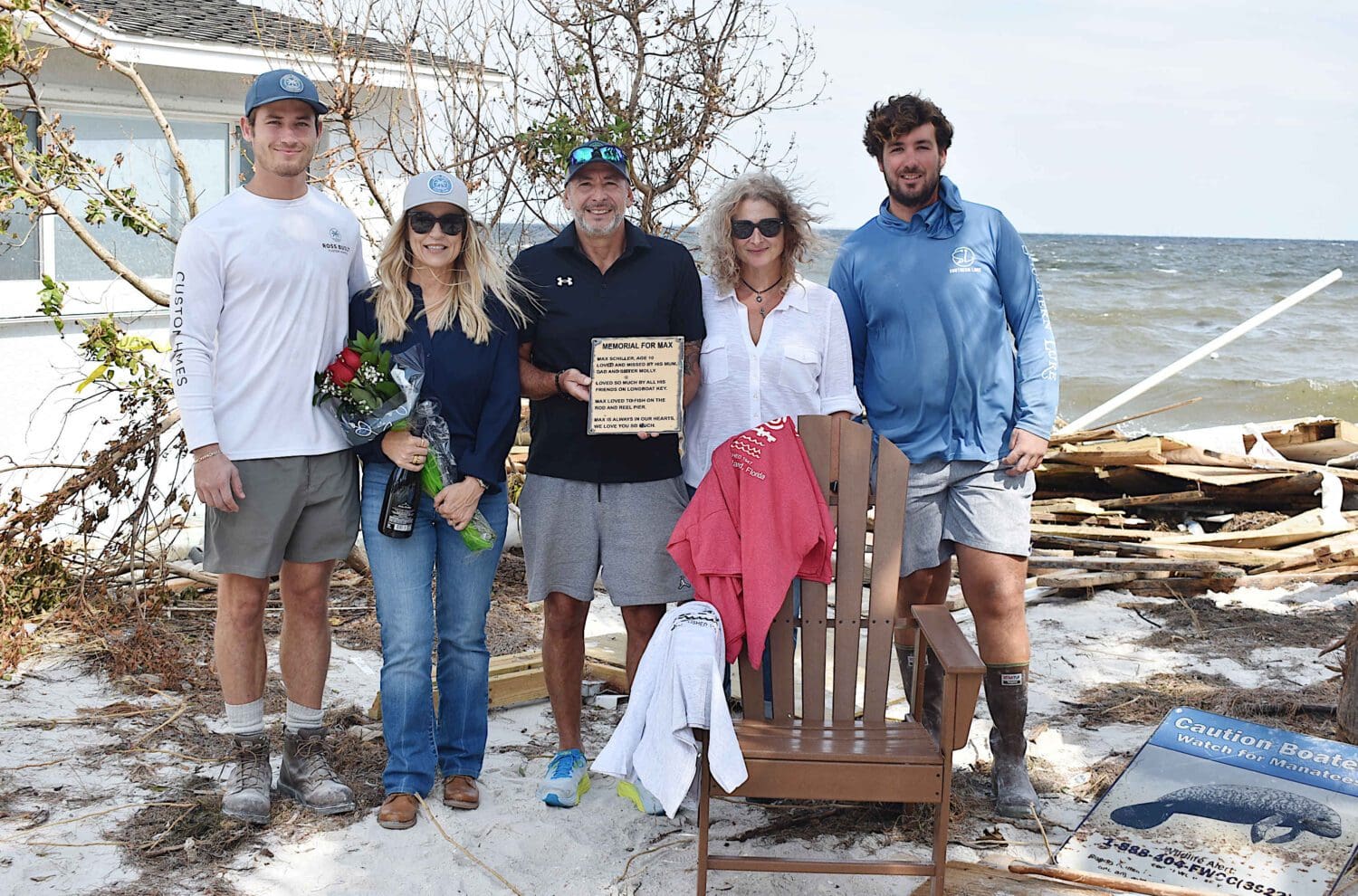 Son's Rod & Reel Pier memorial plaque returned to parents