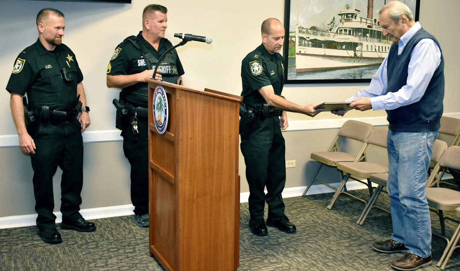 Sheriff’s office recognizes former mayor Murphy