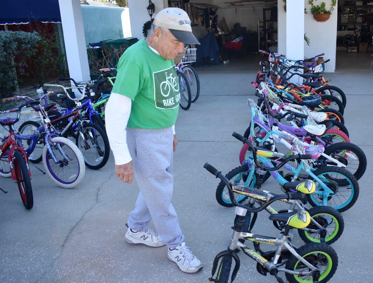Christmas bikes an annual labor of love