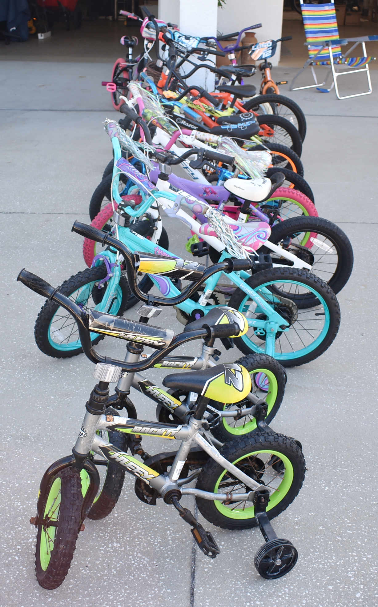 Christmas bikes an annual labor of love