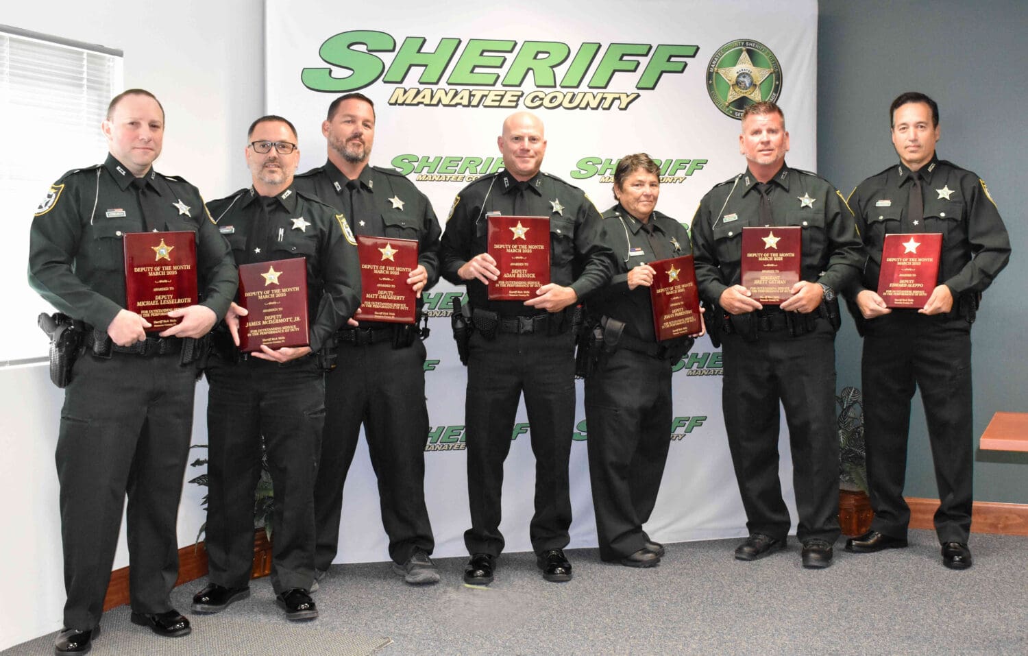 MCSO Anna Maria Unit honored for hurricane response
