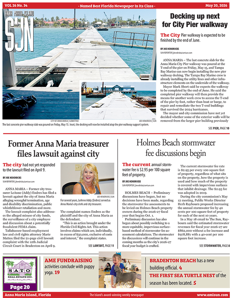 Anna Maria Island Sun Online Archives