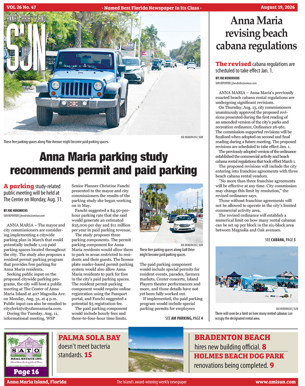 Anna Maria Island Sun Online Archives